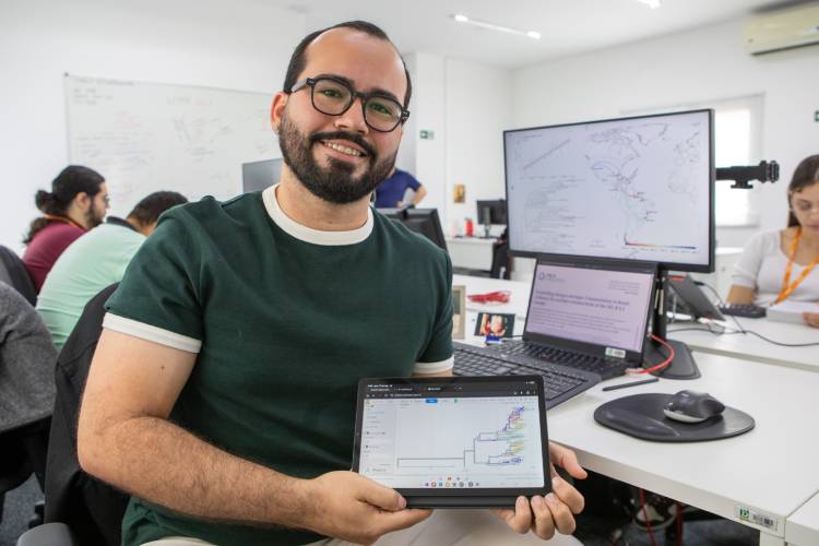 O bioinformata James Siqueira Pereira